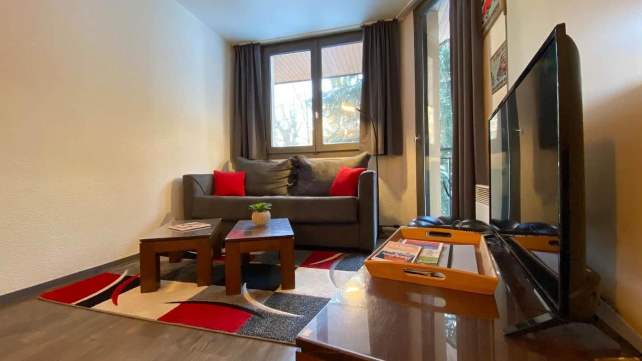 Chamois De Chamonix, Confortable 2 Pieces, Balcon, Parking Gratuit Exteriör bild