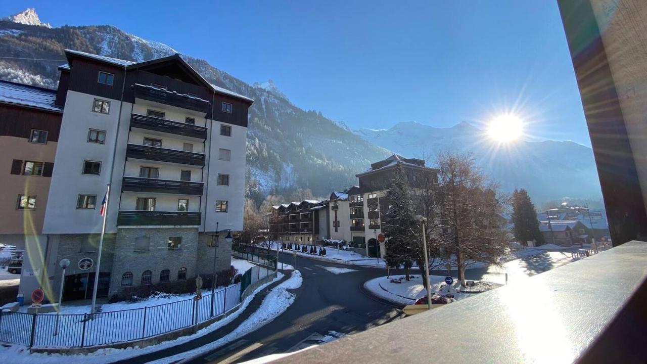 Chamois De Chamonix, Confortable 2 Pieces, Balcon, Parking Gratuit Exteriör bild