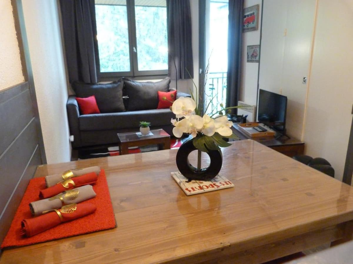 Chamois De Chamonix, Confortable 2 Pieces, Balcon, Parking Gratuit Exteriör bild