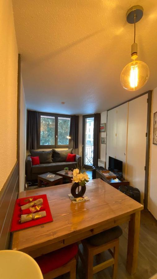 Chamois De Chamonix, Confortable 2 Pieces, Balcon, Parking Gratuit Exteriör bild