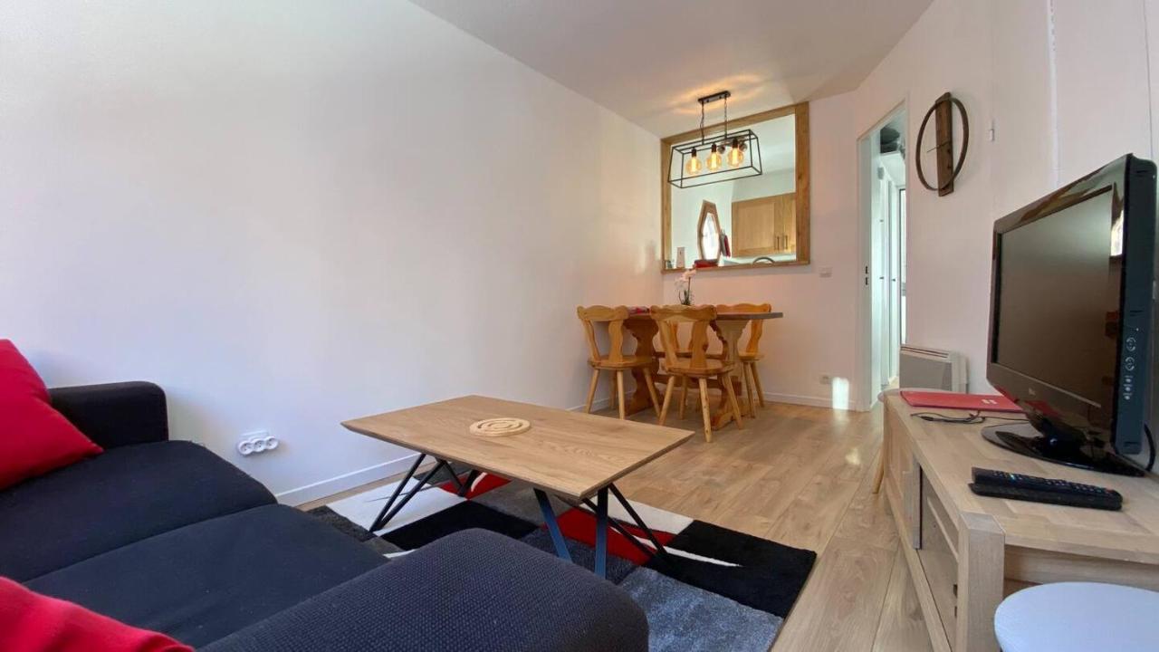 Chamois De Chamonix, Confortable 2 Pieces, Balcon, Parking Gratuit Exteriör bild