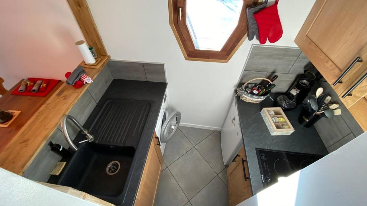 Chamois De Chamonix, Confortable 2 Pieces, Balcon, Parking Gratuit Exteriör bild