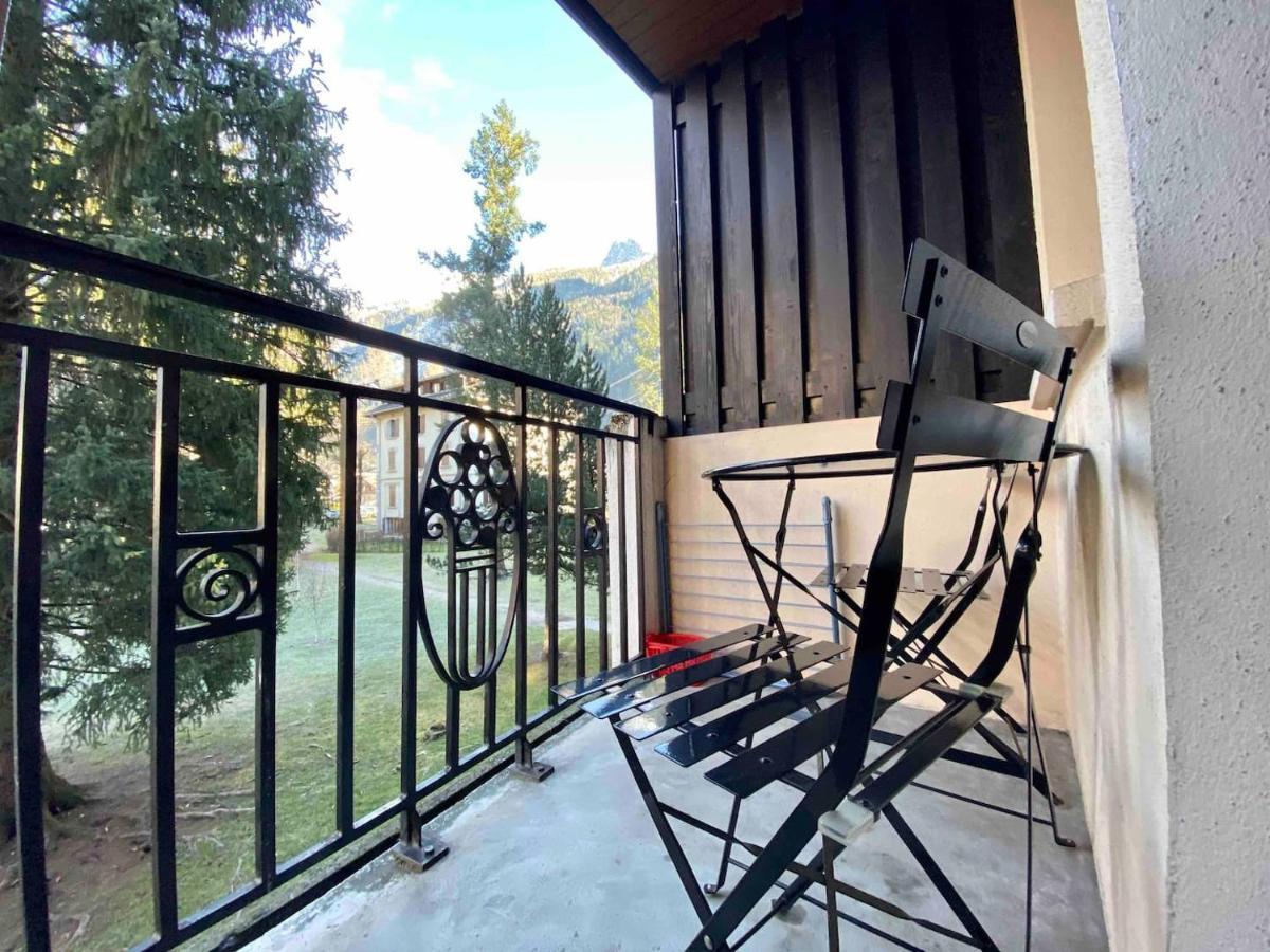 Chamois De Chamonix, Confortable 2 Pieces, Balcon, Parking Gratuit Exteriör bild