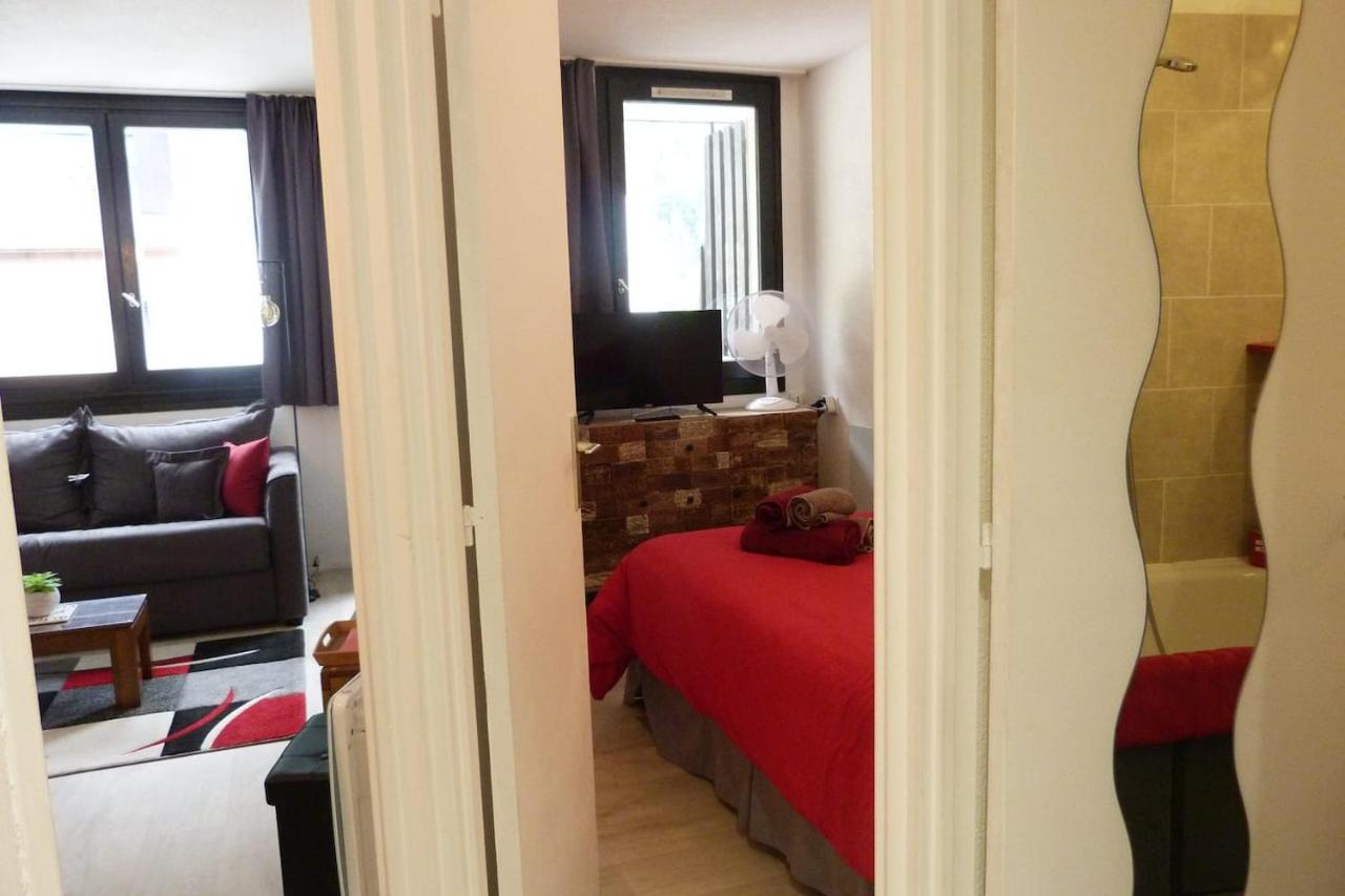Chamois De Chamonix, Confortable 2 Pieces, Balcon, Parking Gratuit Exteriör bild